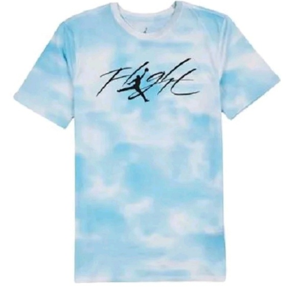 sky blue jordan shirt